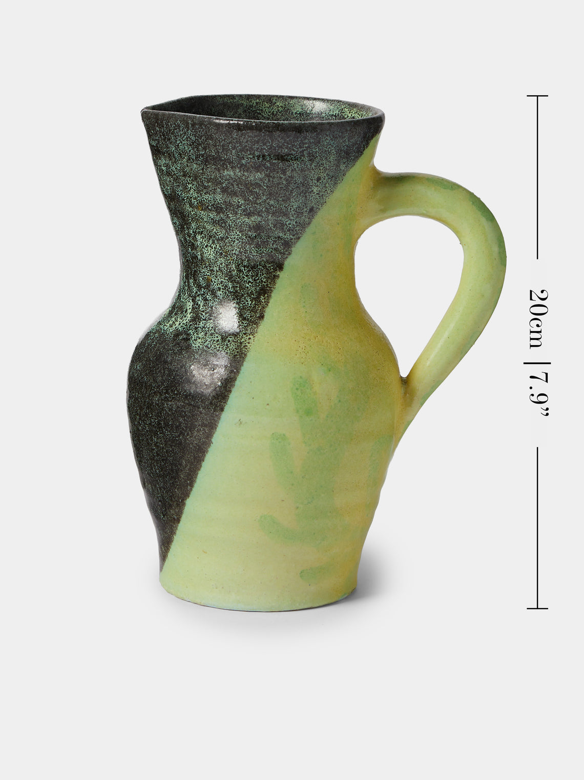 Antique and Vintage - 1950s Accolay Vase - Green - ABASK