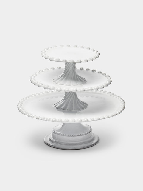 Astier de Villatte - Adélaïde Three-Tier Cake Stand -  - ABASK - 