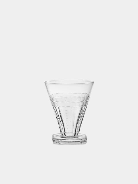 Antique and Vintage - 1920s Saint Louis Crystal Glasses (Set of 8) - Clear - ABASK - 