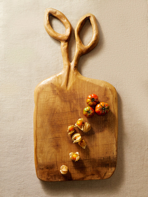 Eliot Daguet - Hand-Carved Oak Serving Board -  - ABASK