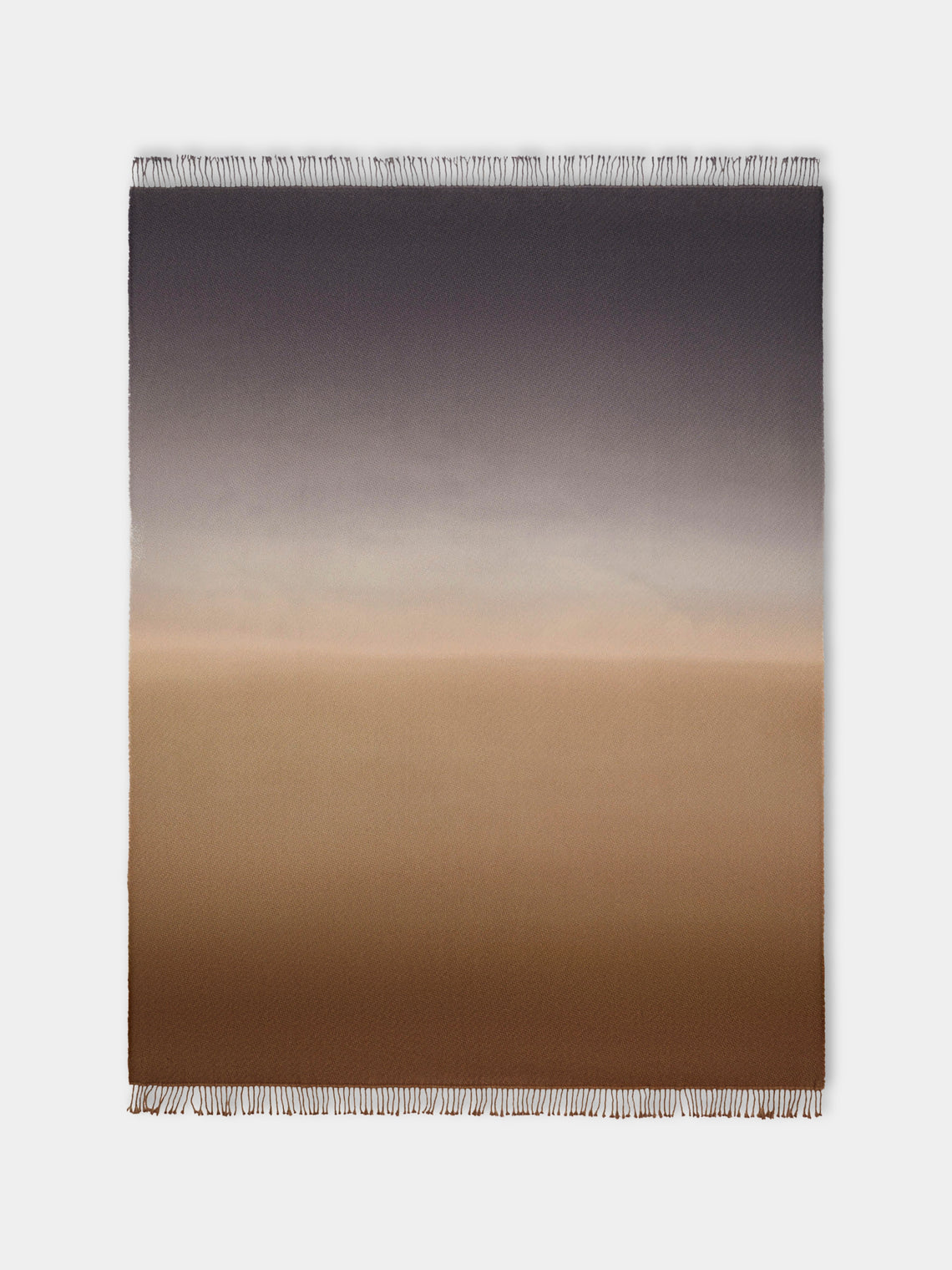 Alonpi - Soleil Cashmere Blanket (75in/1.9m) - Gray - ABASK - 
