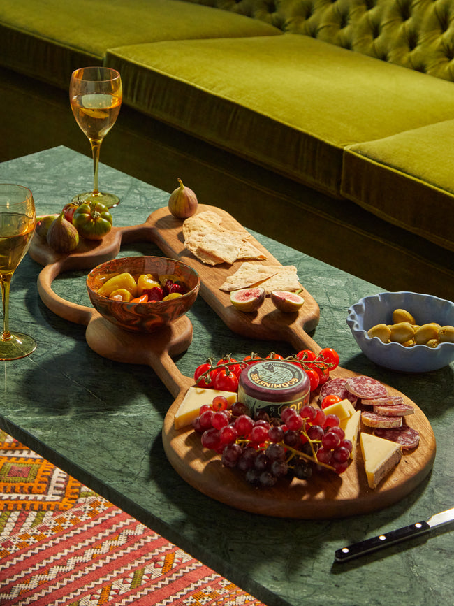 Lucas Castex - No. 6 Hand-Carved Oiled Walnut Serving Board -  - ABASK