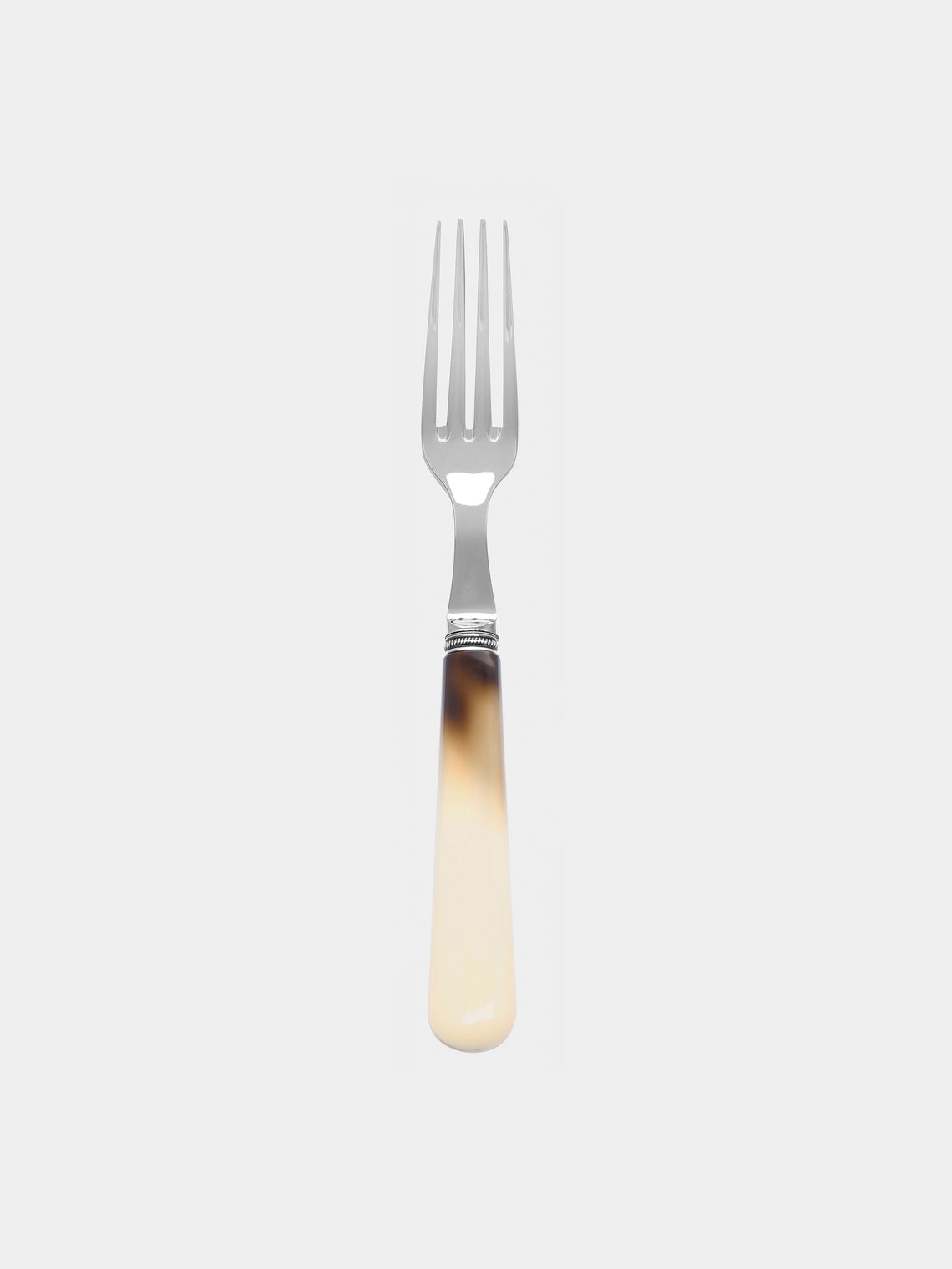 Alain Saint-Joanis - Iris Marbled Resin Dinner Cutlery (Set of 4) - Beige - ABASK