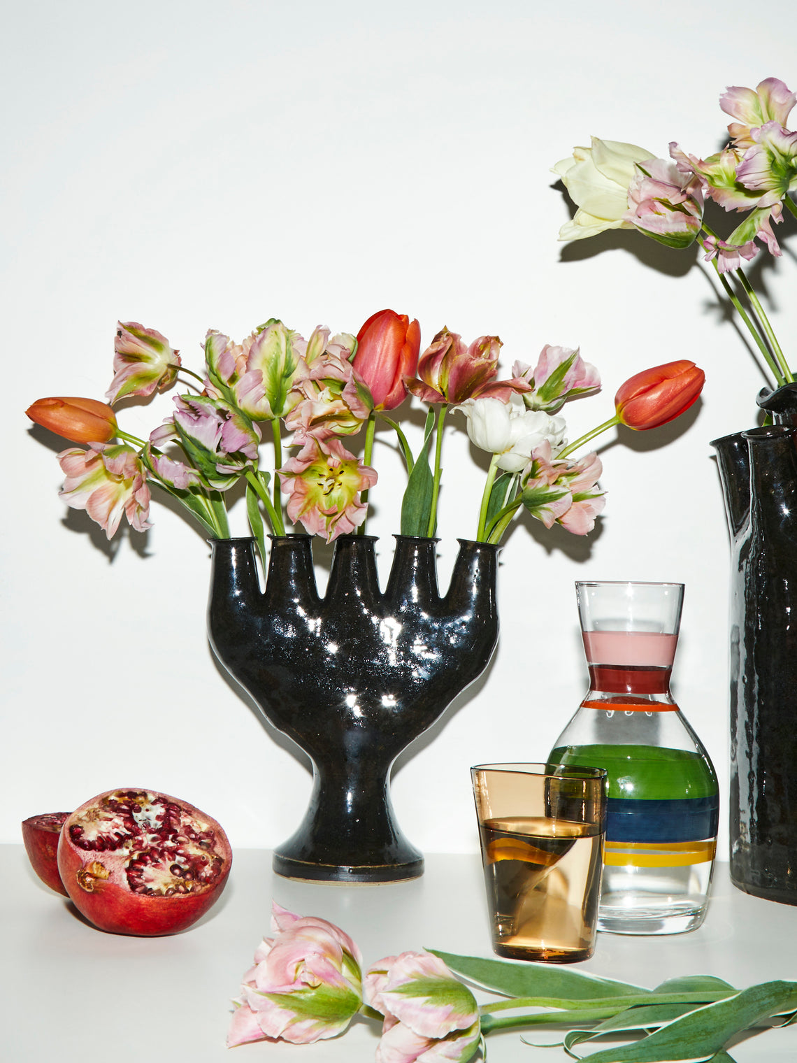 Ali Hewson - Five-Spouted Hand Ceramic Vase -  - ABASK