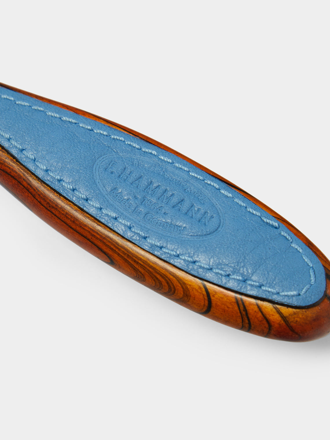 F. Hammann - Leather Cabinet-Style Hairbrush -  - ABASK