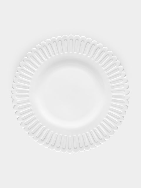 Bourg Joly Malicorne - Bourg-Joly Openwork Ceramic Charger Plate -  - ABASK - 