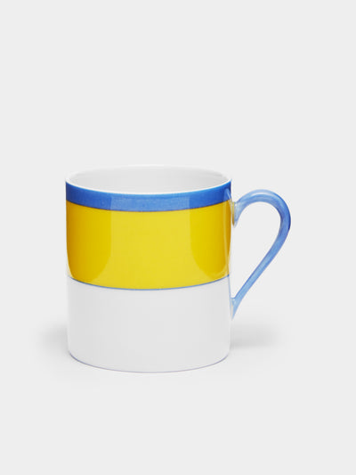Robert Haviland & C. Parlon - Monet Porcelain Coffee Cup and Saucer (Set of 2) - Yellow - ABASK - 