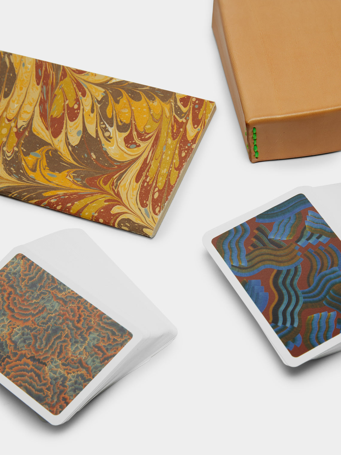 Nick Plant - Leather Playing Cards Set -  - ABASK