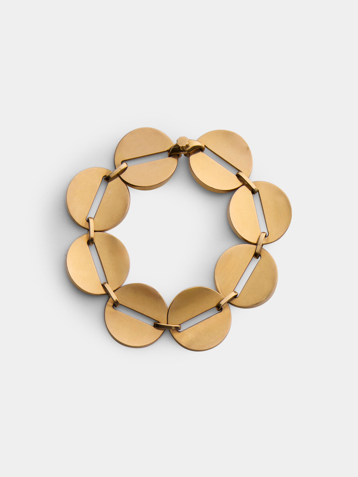 Mahnaz Collection - Vintage 1945 Nanna Ditzel for Georg Jensen 18-Karat Gold Bracelet - Gold - ABASK