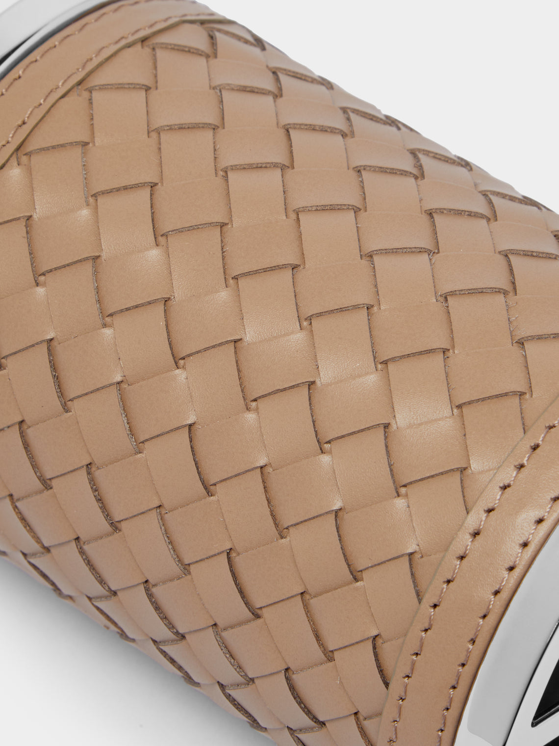 Riviere - Woven Leather Toothbrush Holder -  - ABASK