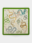 William & Son - Leather Snakes & Ladders and Ludo Games Compendium -  - ABASK - 