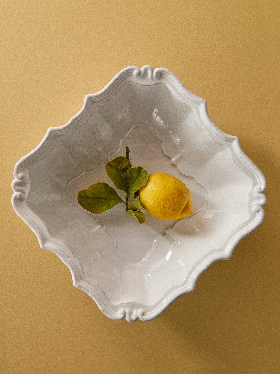 Astier de Villatte - Hand-Glazed Ceramic Large Salad Bowl - White - ABASK