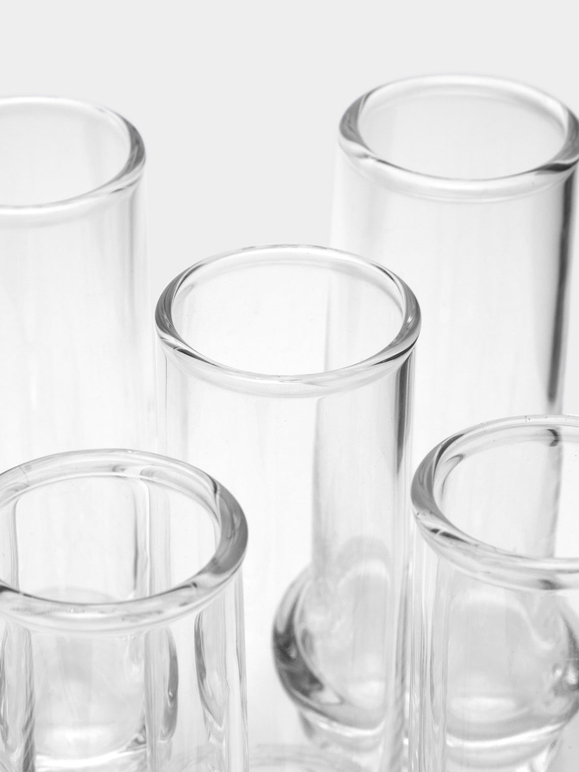 Antique and Vintage - Mid-Century Carl Auböck for Ostovics Culinar Decanter & Liqueur Glasses (Set of 10) -  - ABASK