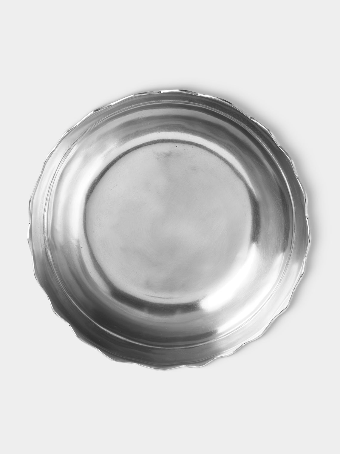Cosi Tabellini - Natura Pewter Salad Bowl - Silver - ABASK