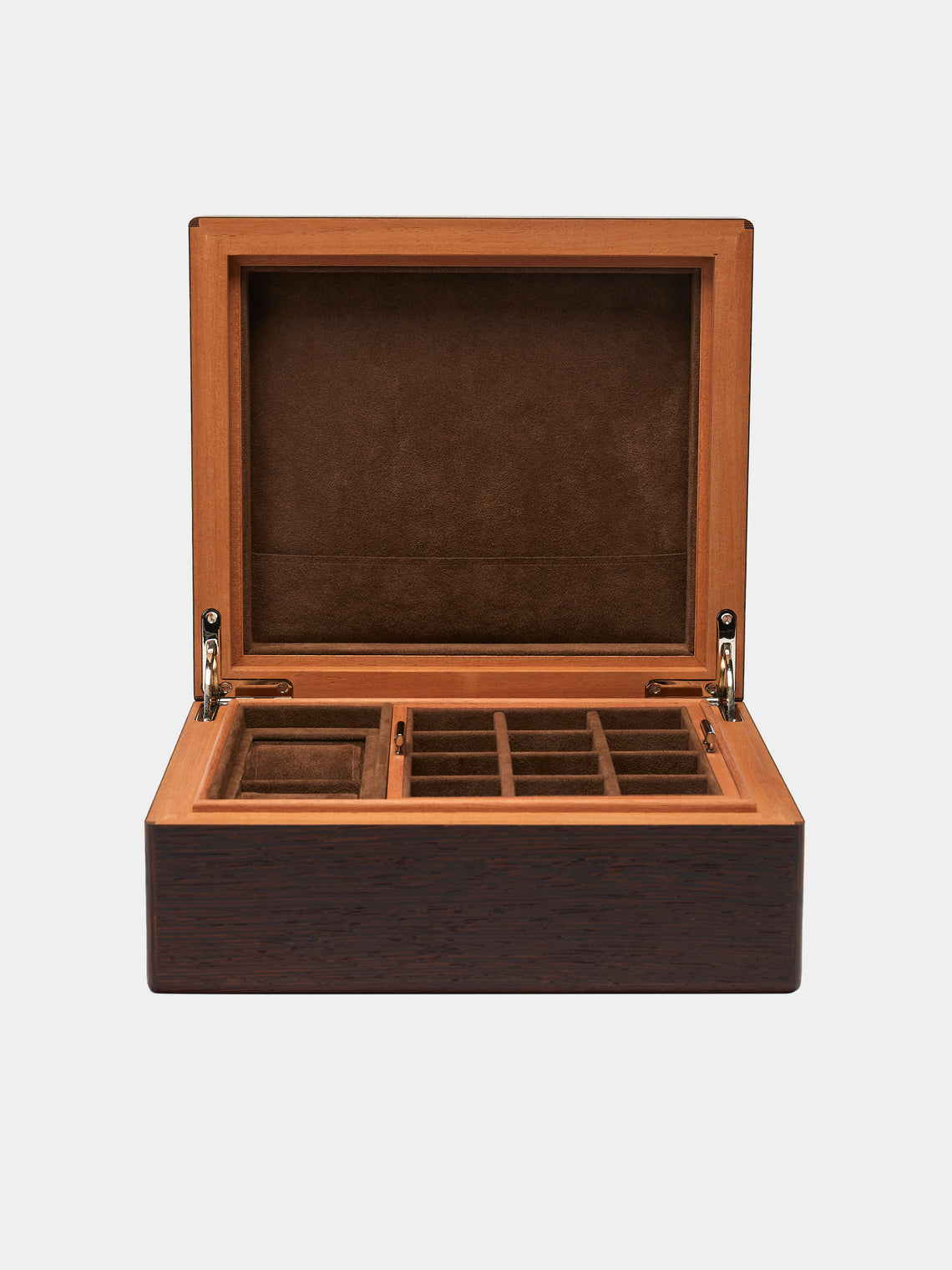 Elie Bleu - Wenge Small Jewelry Box - Brown - ABASK