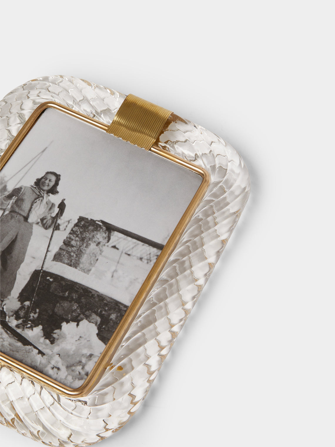 Antique and Vintage - 1960s Murano Glass Photo Frame -  - ABASK