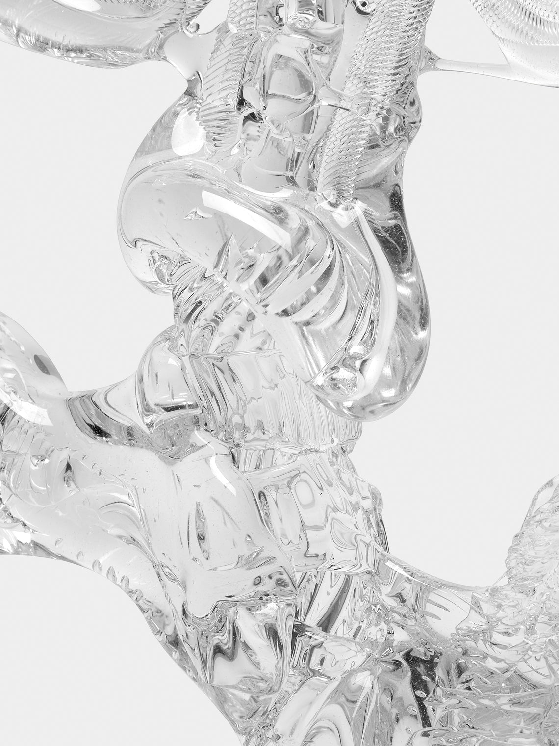 Alexander Kirkeby - Hand-Blown Crystal Candlestick -  - ABASK