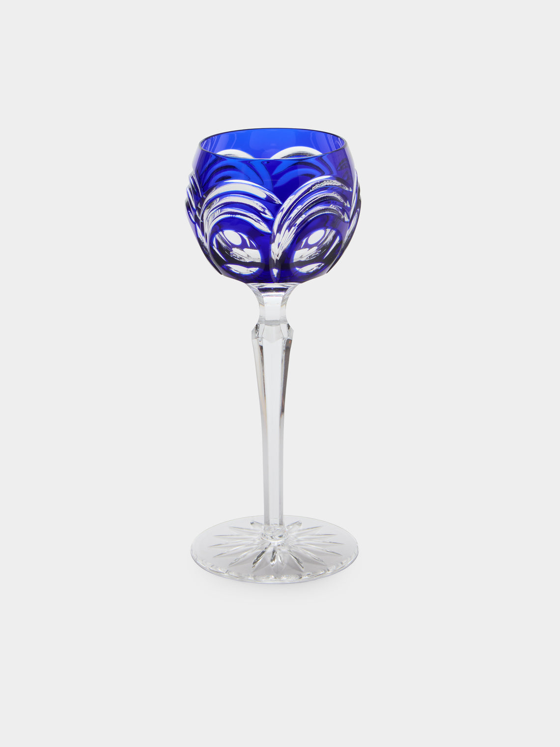 Antique and Vintage - 1970s Crystal Wine Glasses (Set of 6) - Multiple - ABASK