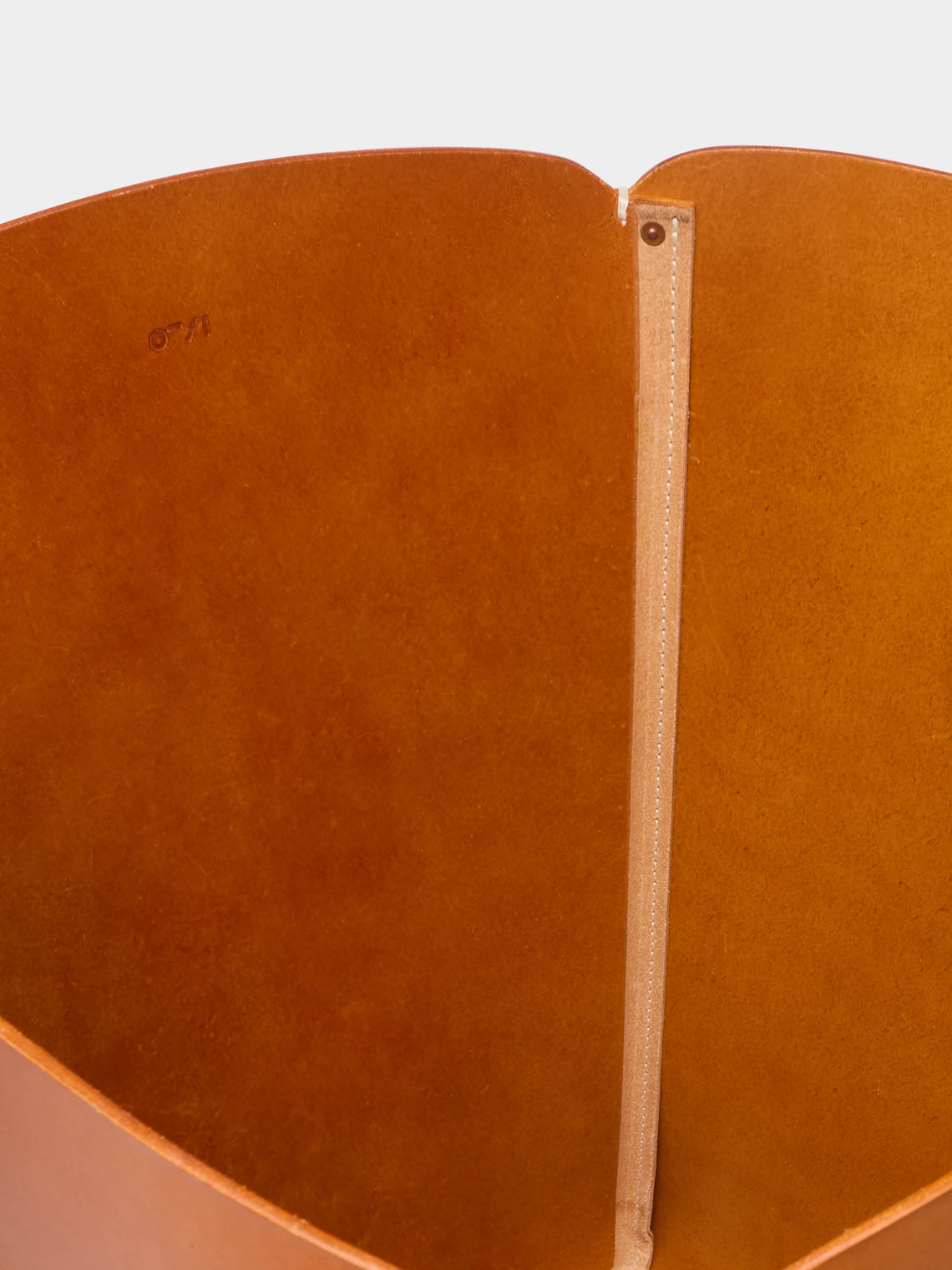 Otis Ingrams - Ample Leather Small Storage Basket -  - ABASK