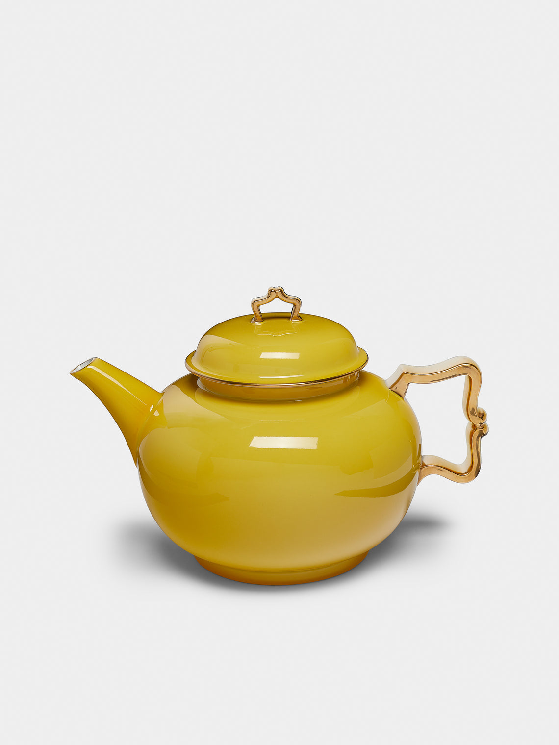 Augarten - Belvedere Hand-Painted Porcelain Coffee & Tea Collection - Yellow - ABASK