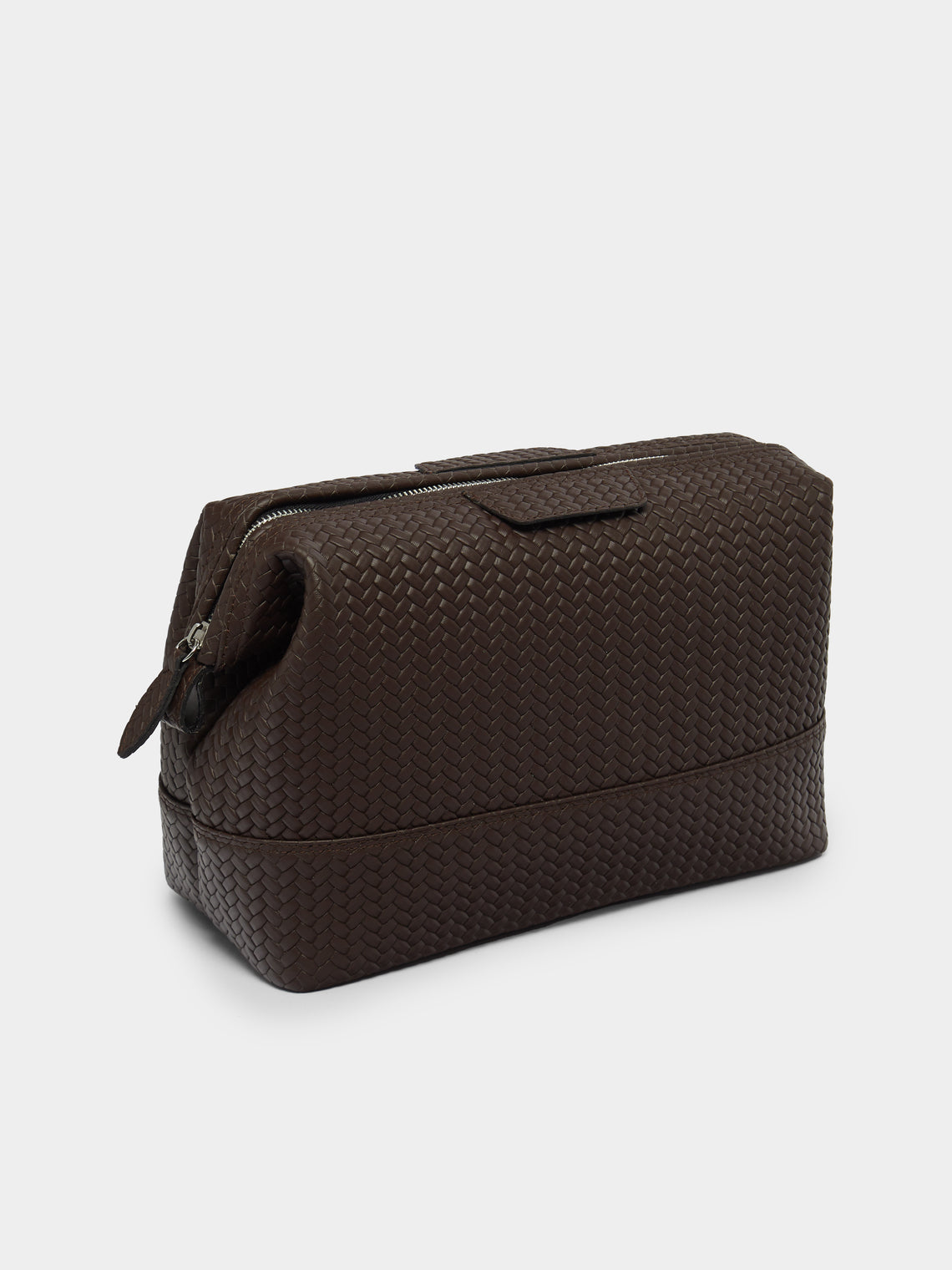 F. Hammann - Leather Large Wash Bag -  - ABASK