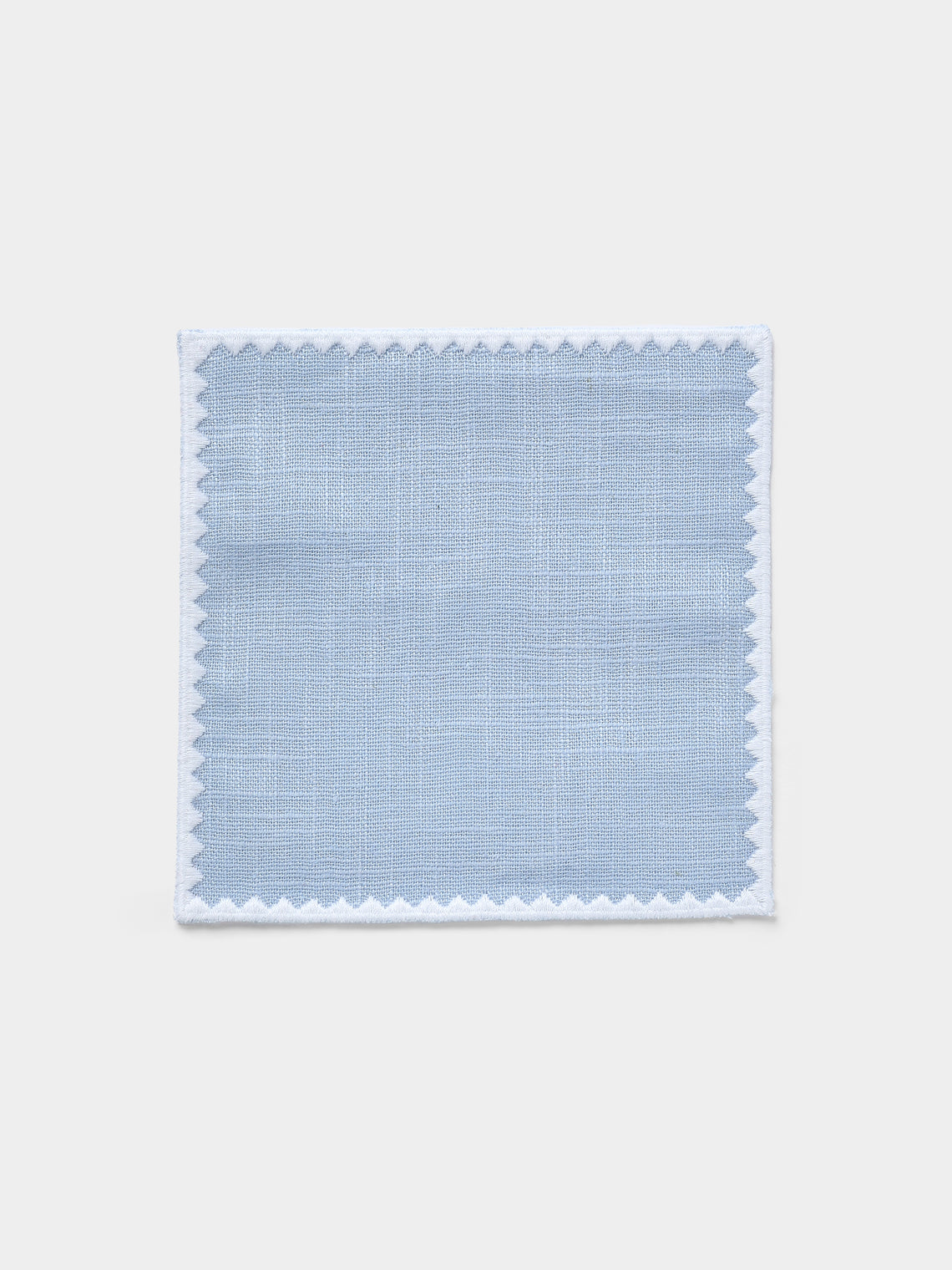 HMA | Blank Space - Ziggy Embroidered Linen Cocktail Napkins (Set of 6) -  - ABASK