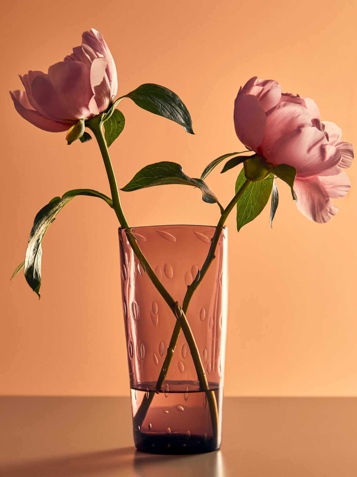 Antique and Vintage - 1920s Cappellini Glass Vase - Pink - ABASK
