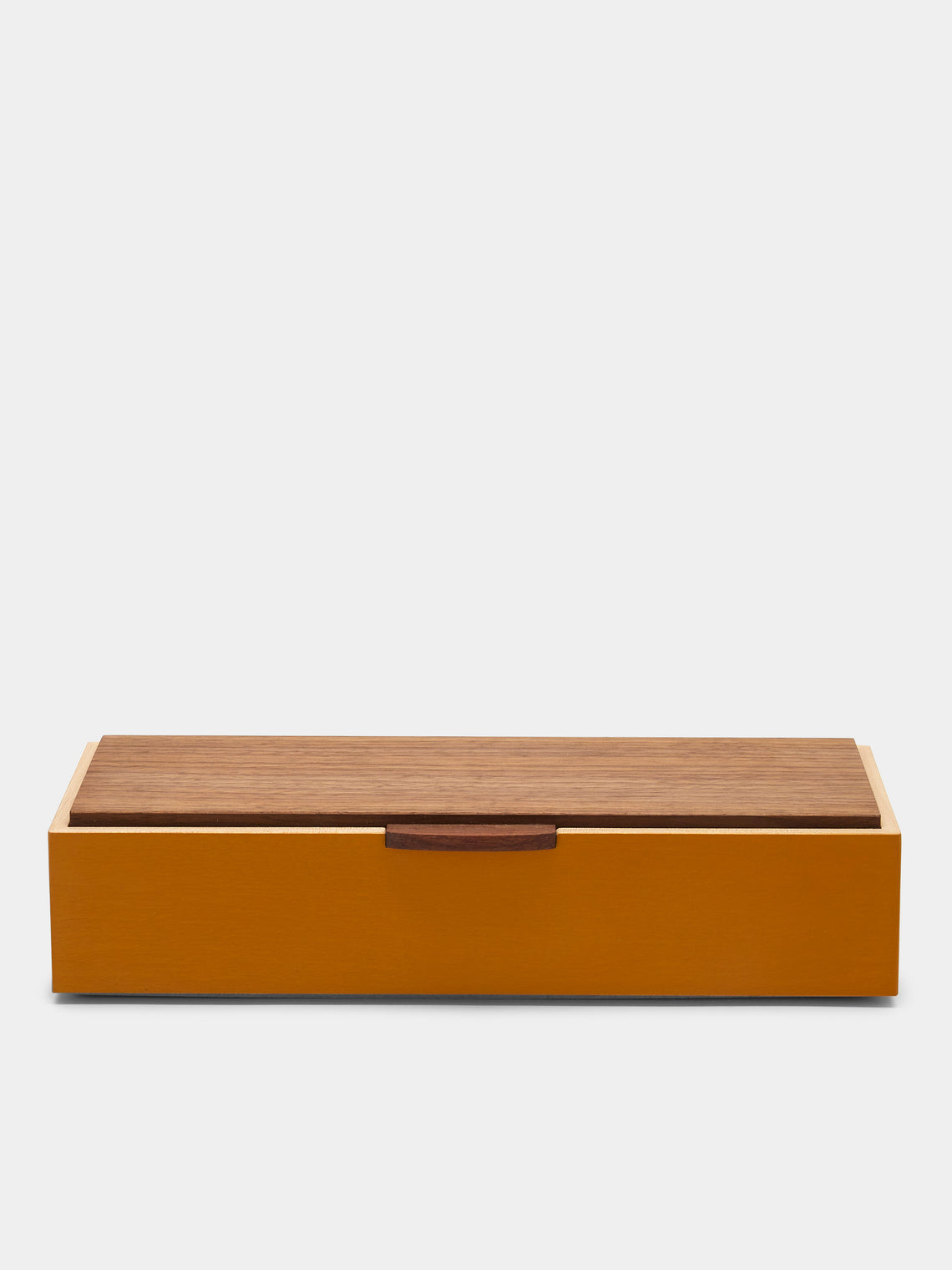Matthew Kenney - Wood Pen Box - Yellow - ABASK - 