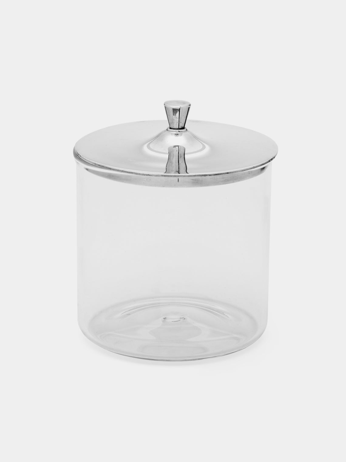 Antique and Vintage - 1950s Gio Ponti Silver-Plated and Glass Jars (Set of 3) -  - ABASK