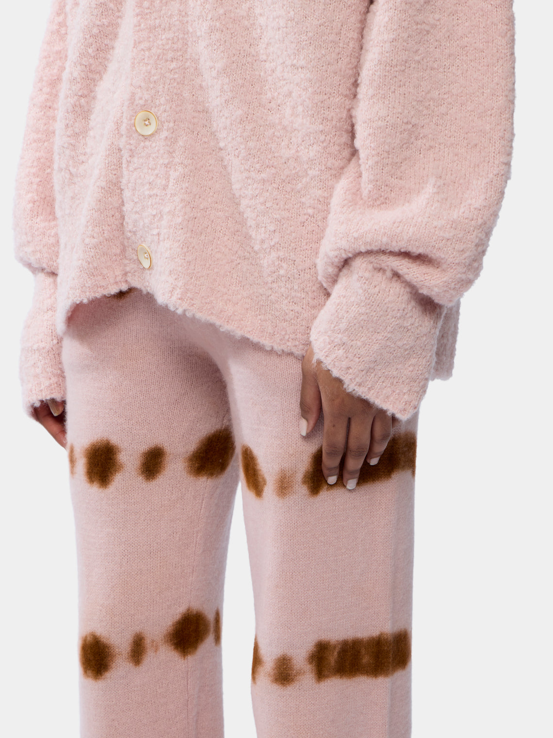 Women's Teddy Cashmere-Blend Oversized Cardigan