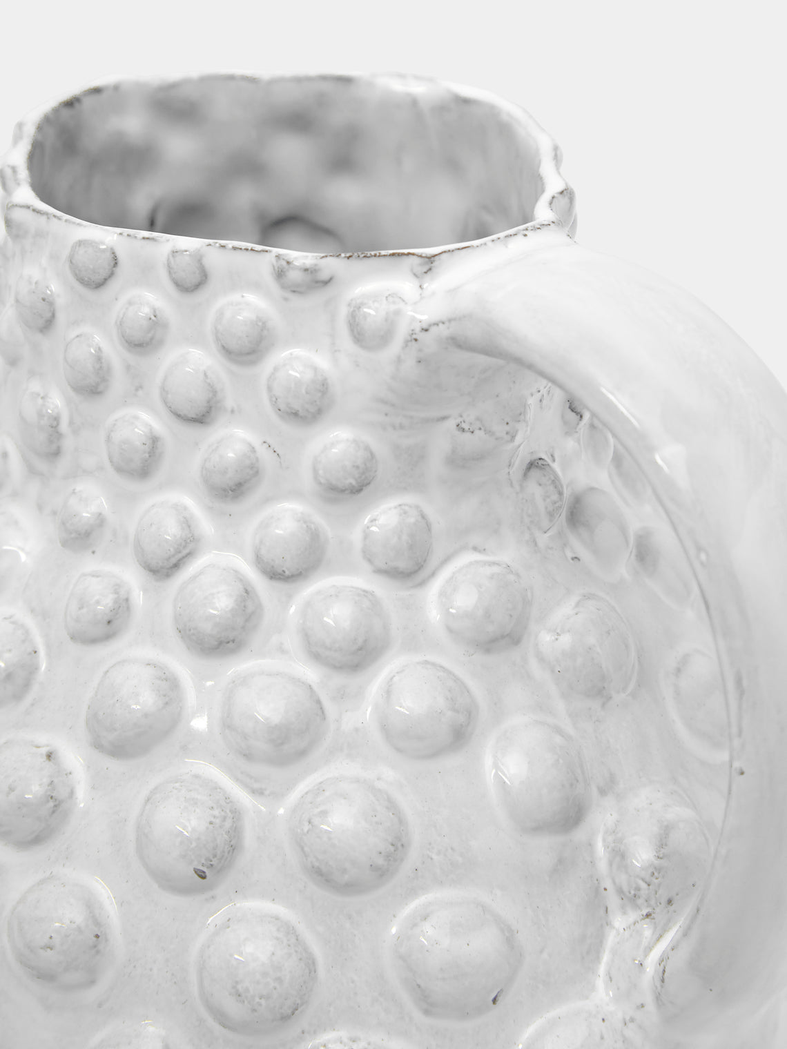 Astier de Villatte - Hand-Glazed Ceramic Large Pitcher - White - ABASK