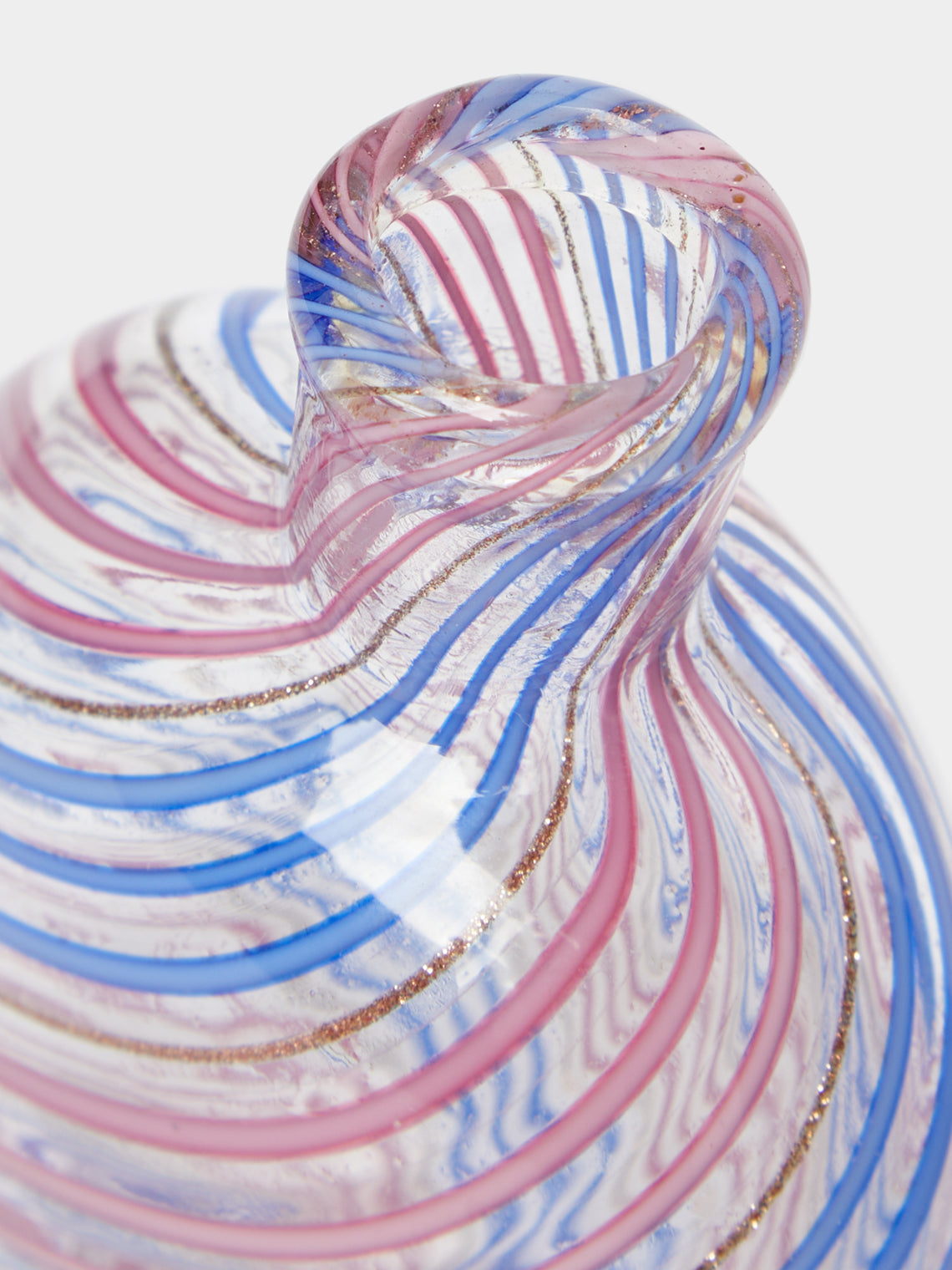 Antique and Vintage - Early 20th Century Murano Spiral Perfume Bottle -  - ABASK