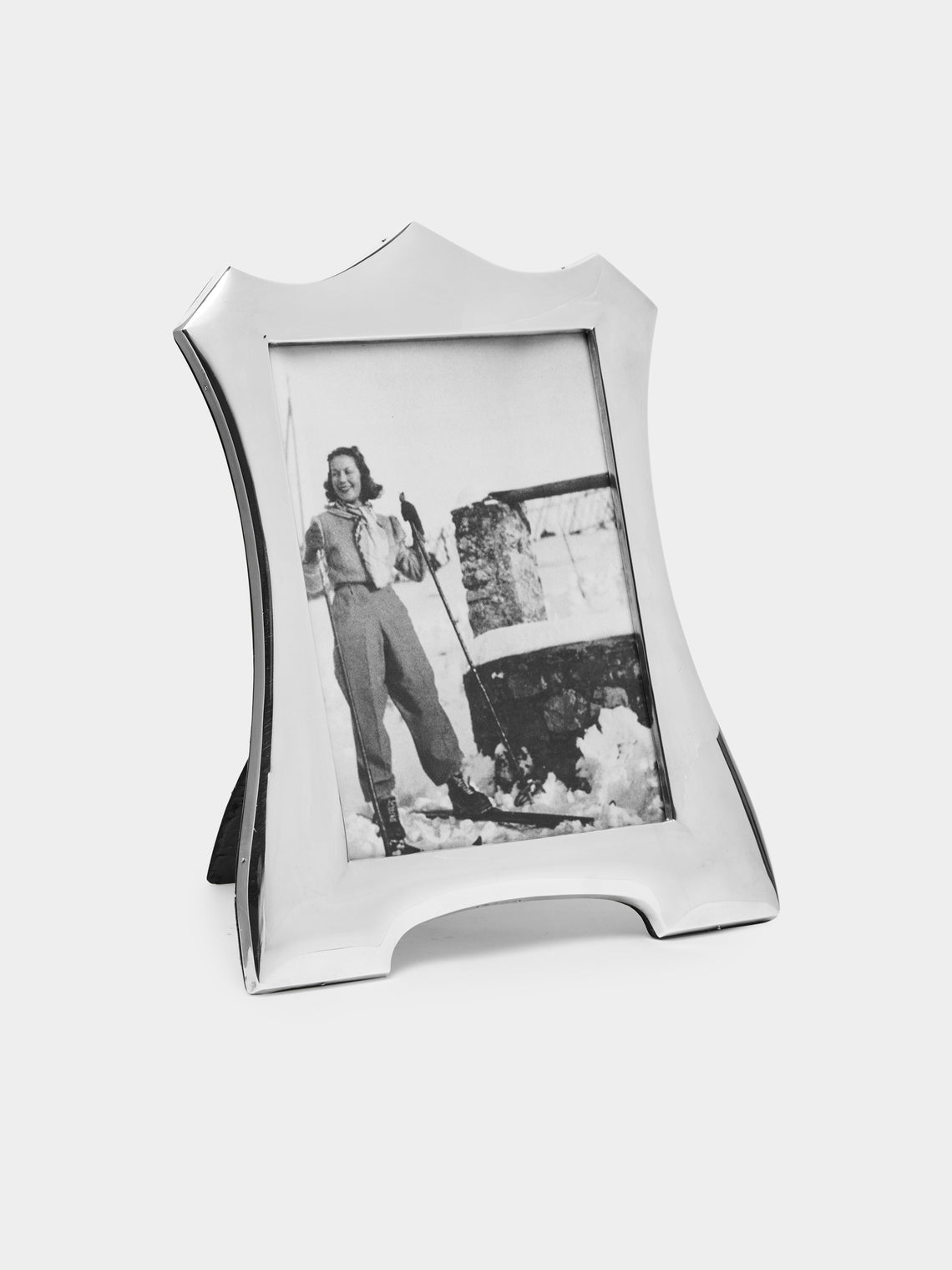 Antique and Vintage - Late 20th Century Silver Engine Turned Photo Frame -  - ABASK - 