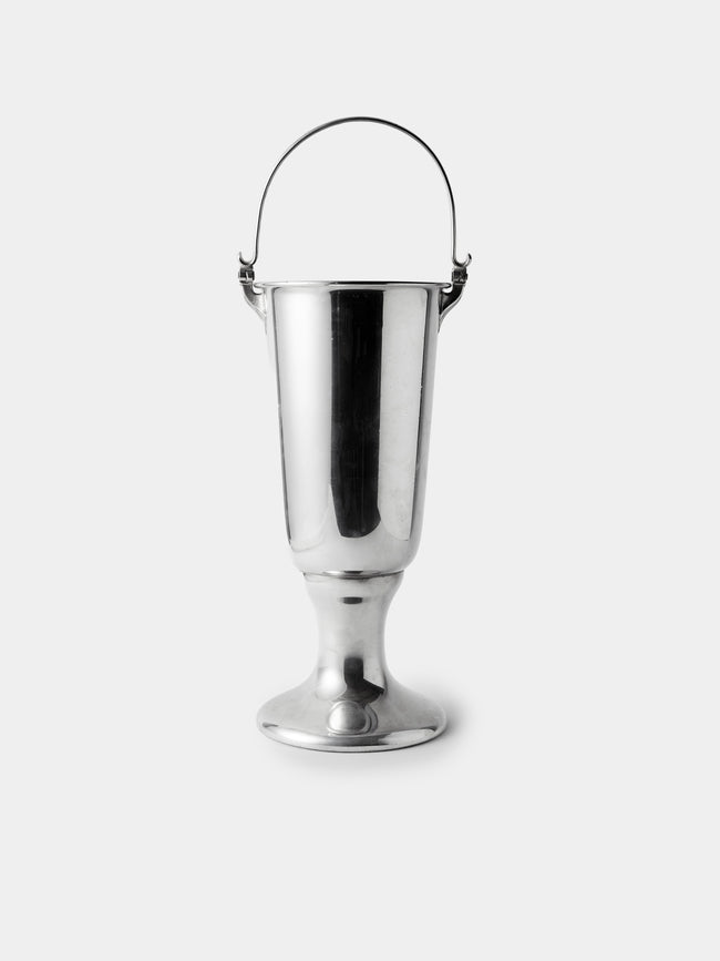 Antique and Vintage - Mid-Century Silver-Plated Magnum Bucket - Silver - ABASK - 