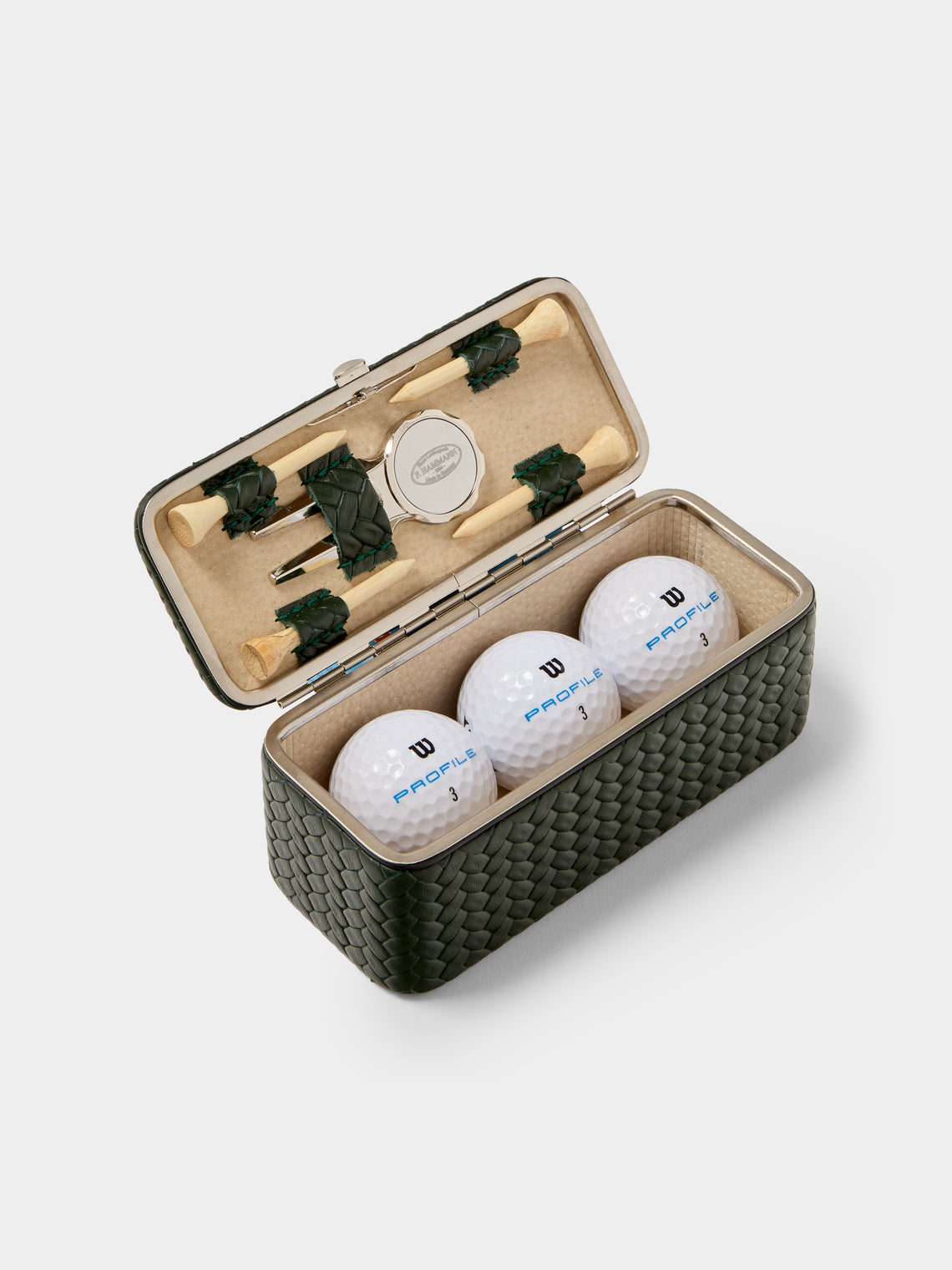 F. Hammann - Leather Golf Set - Green - ABASK - 