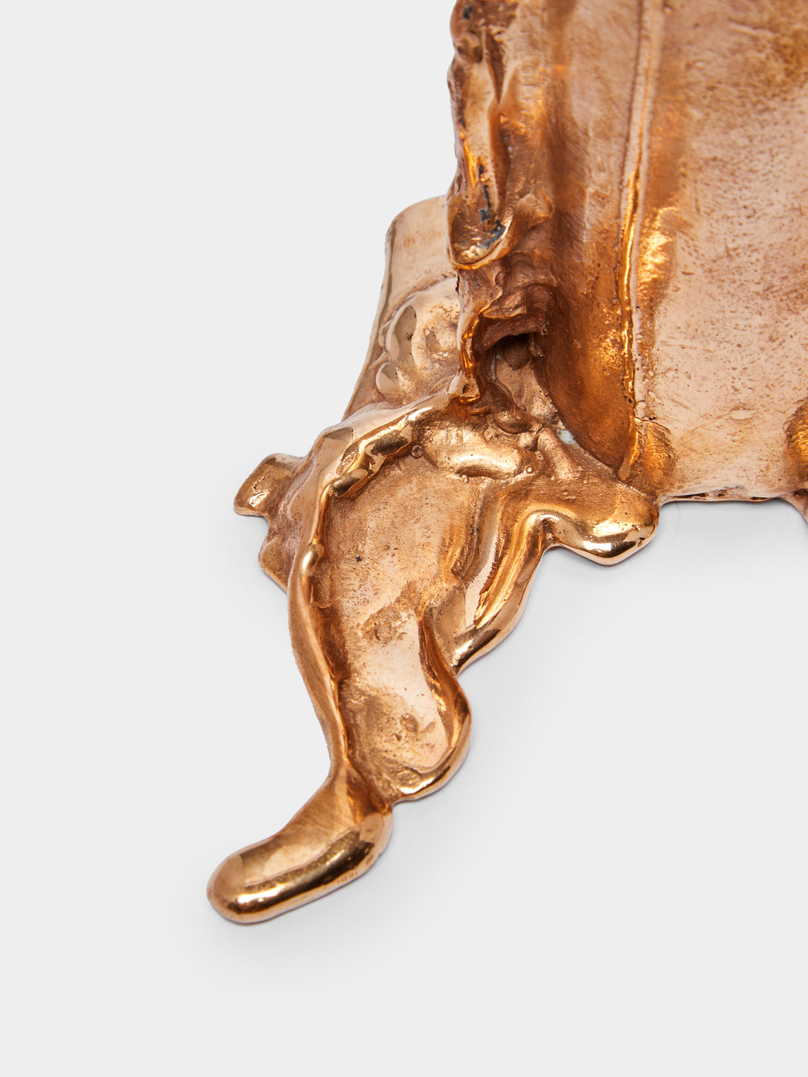 Osanna Visconti - Melted Hand-Cast Bronze Candle Holder -  - ABASK