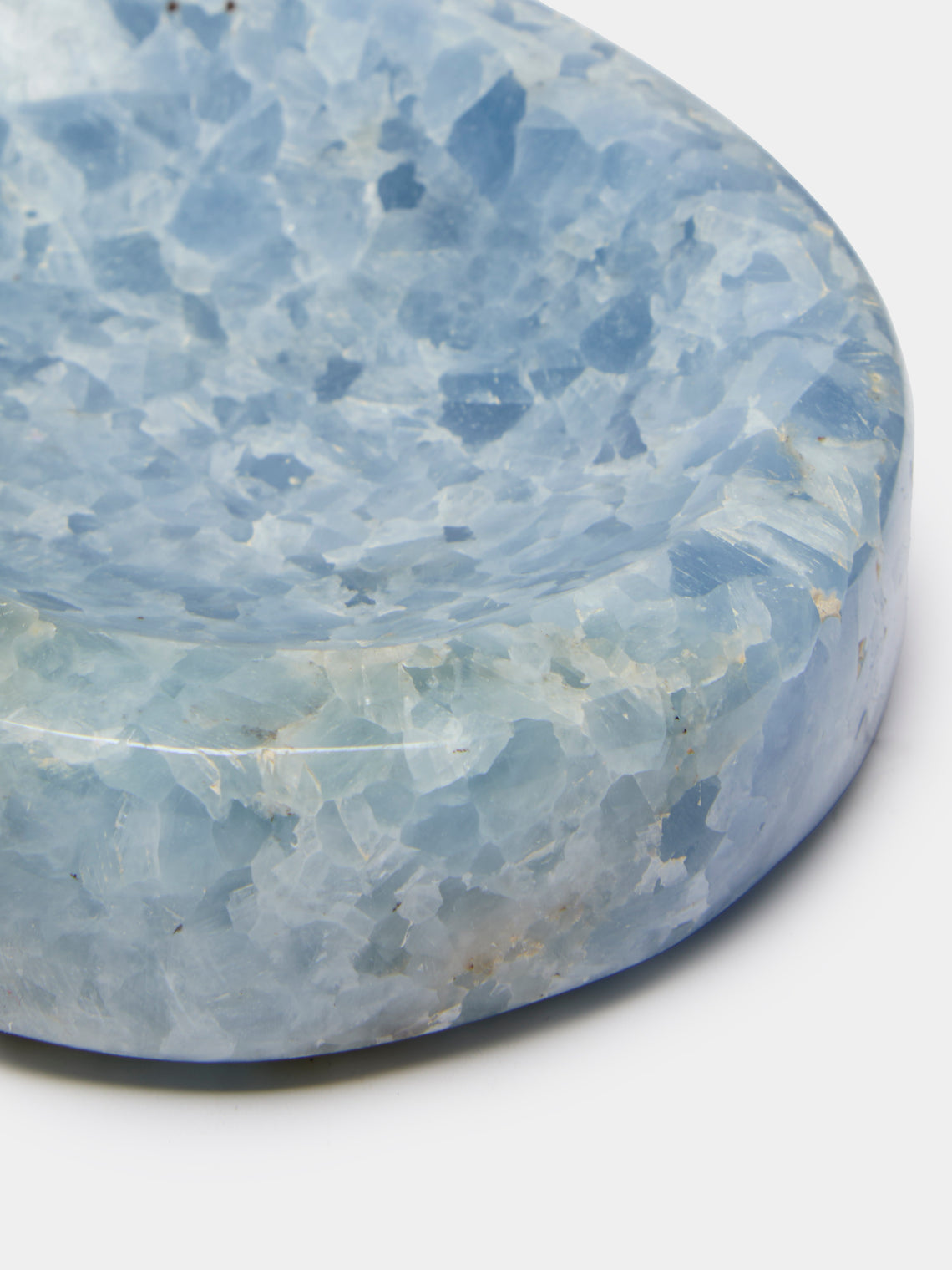 Jia Jia - Blue Calcite Soap Dish -  - ABASK