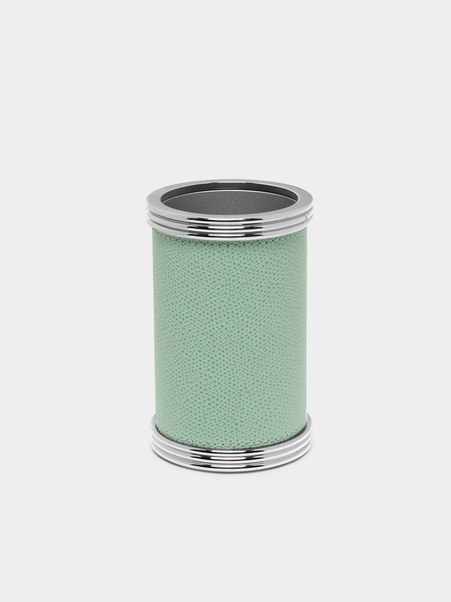 Giobagnara - Amalfi Leather Toothbrush Holder -  - ABASK - 