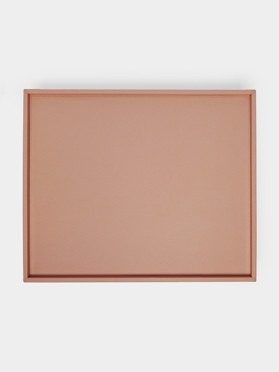 Giobagnara - Teddy Leather Bed Tray - Light pink - ABASK