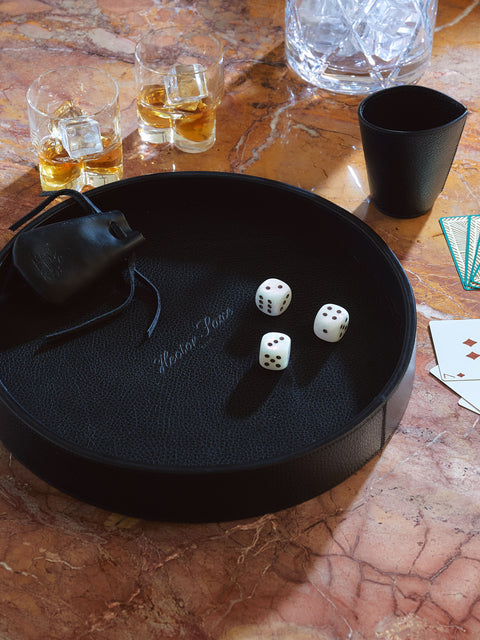 Hector Saxe - Leather Dice Set -  - ABASK
