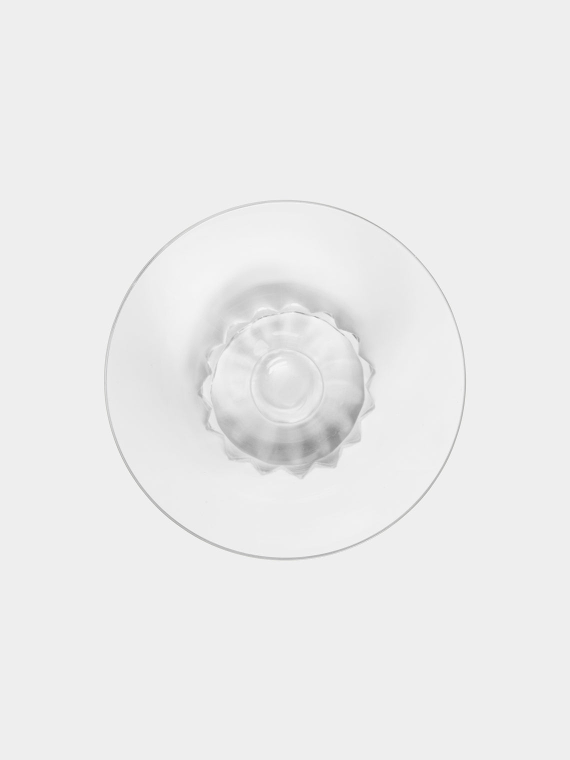 Antique and Vintage - 1930s Saint Louis Diamonds Crystal Dessert Coupes (Set of 6) -  - ABASK