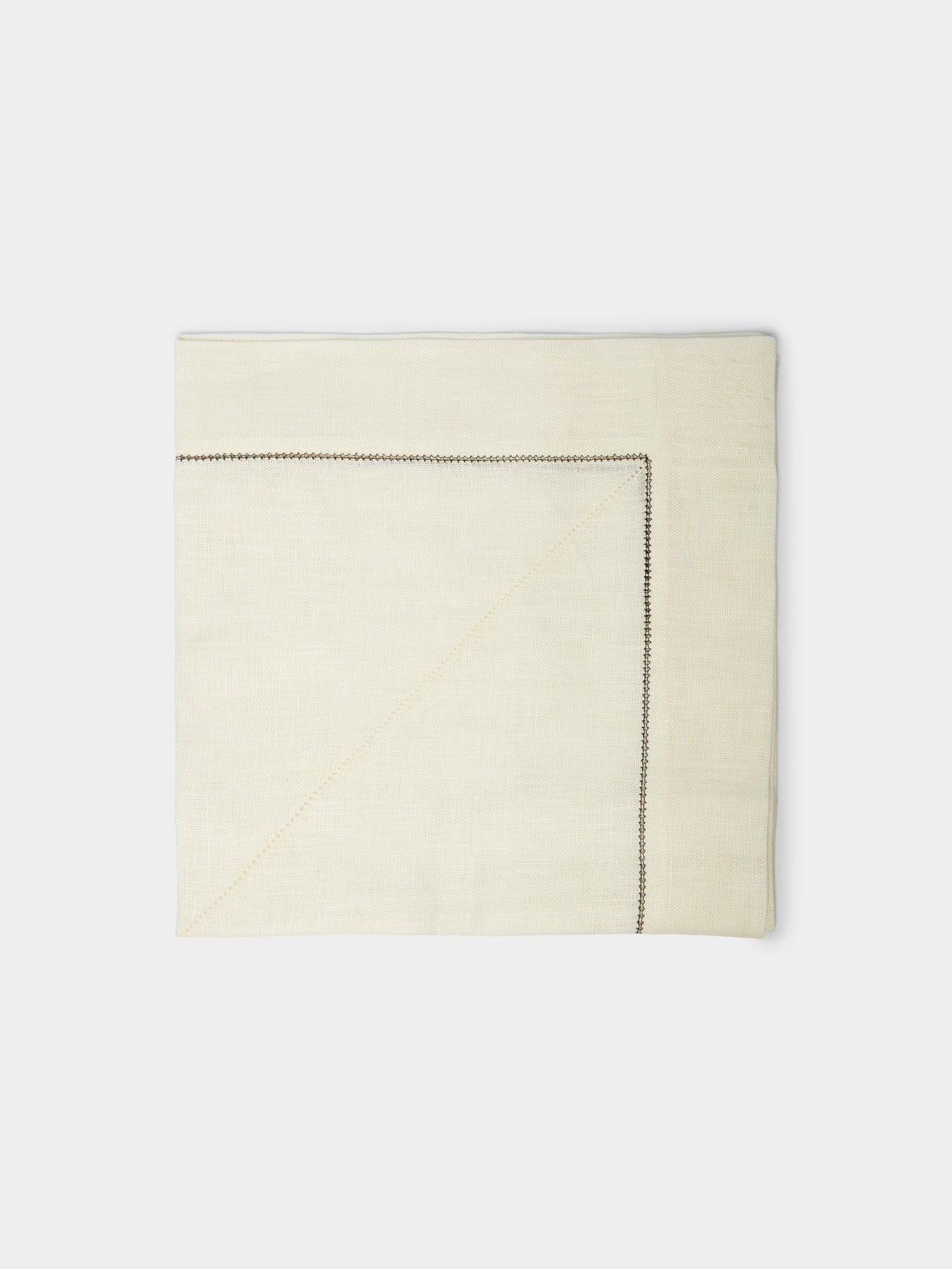 Peter Speliopoulos Projects - Hem-Stitch Linen Napkins (Set of 4) -  - ABASK - 