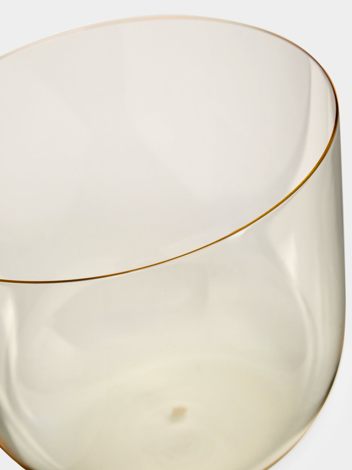 Lobmeyr - Alpha Hand-Blown Crystal Water Tumbler - Yellow - ABASK