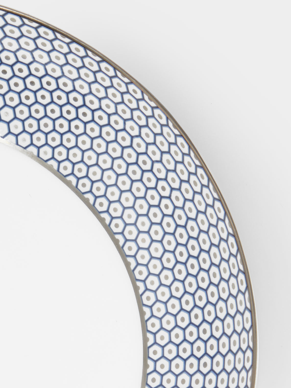 Raynaud - Trésor Bleu Porcelain Soup Plate -  - ABASK