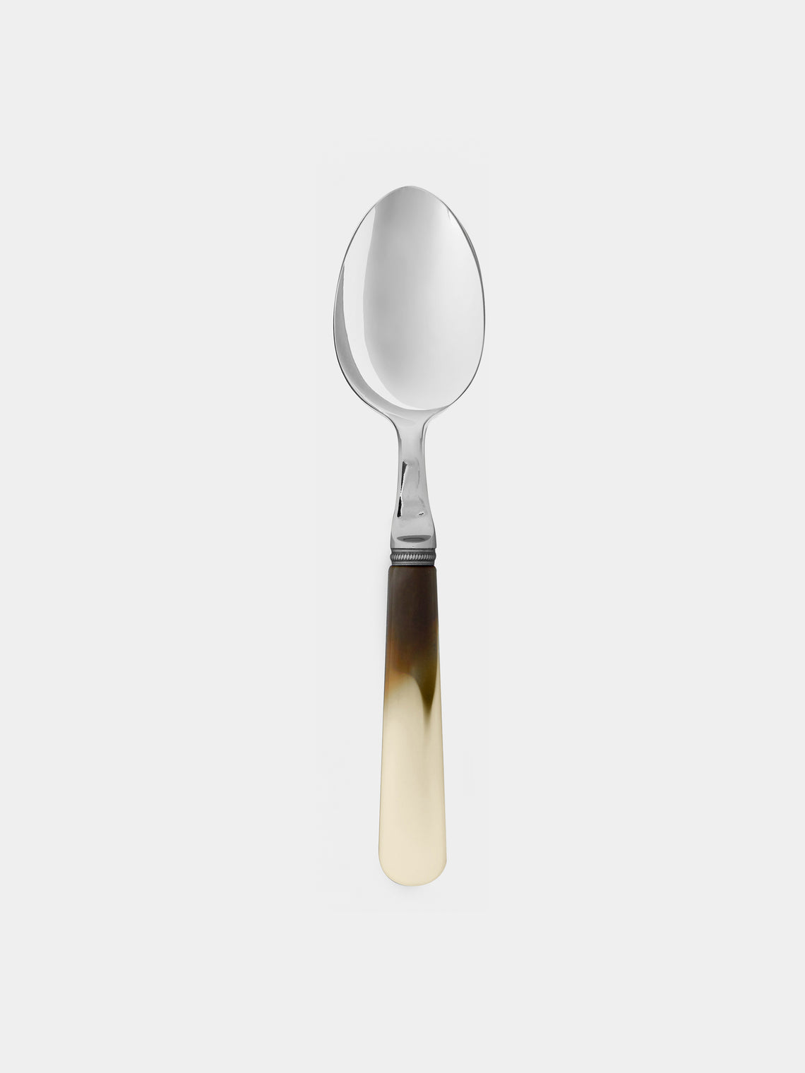 Alain Saint-Joanis - Iris Marbled Resin Dinner Cutlery (Set of 4) - Beige - ABASK