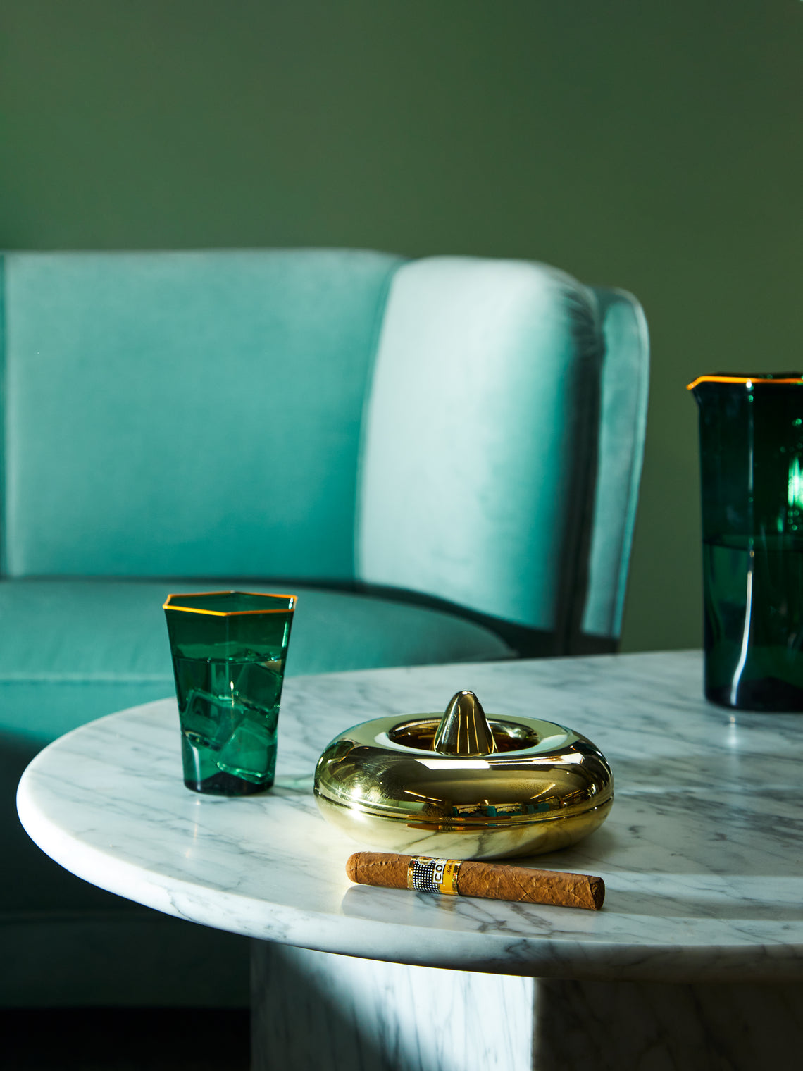 Carl Auböck - Satellite Brass Ashtray -  - ABASK