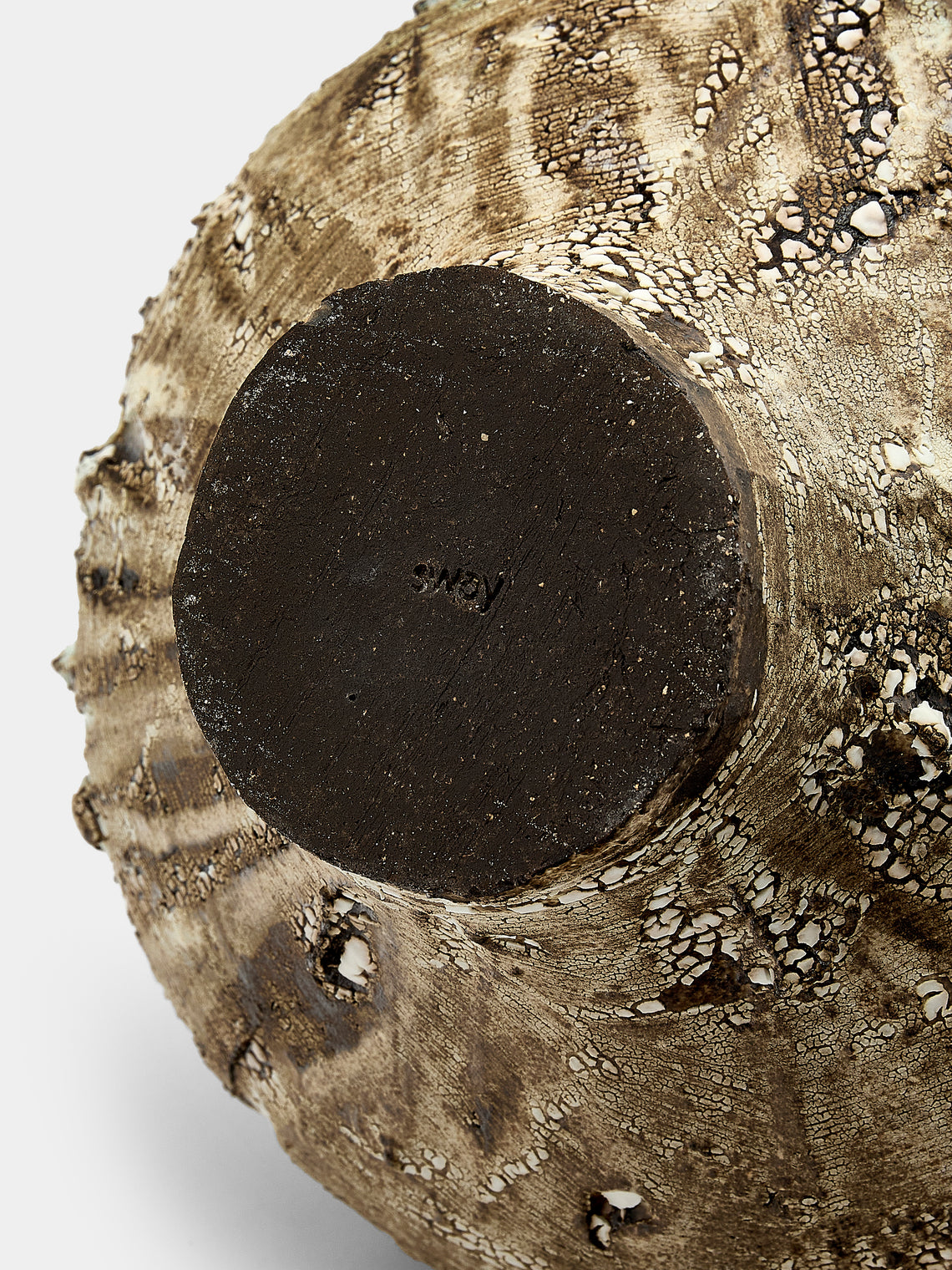 SWAY Ceramics - Poppy I Stoneware Vase - Brown - ABASK