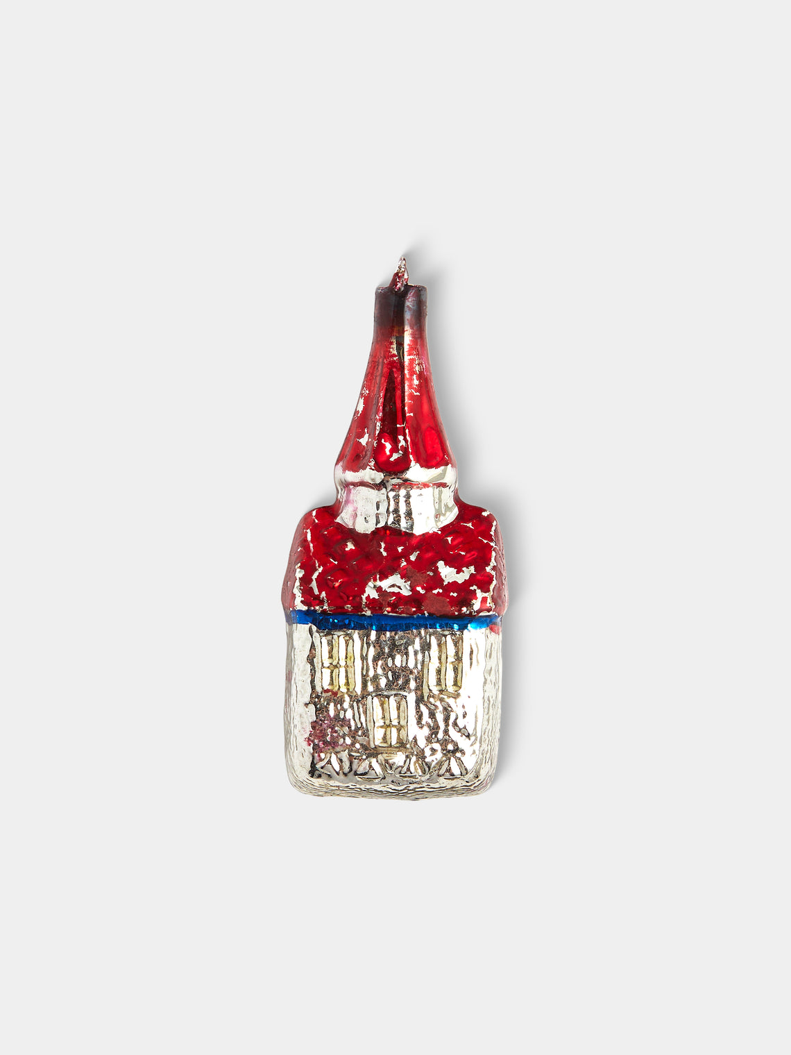 Antique and Vintage - Early-20th-Century Houses Glass Baubles (Set of 12) - Multiple - ABASK