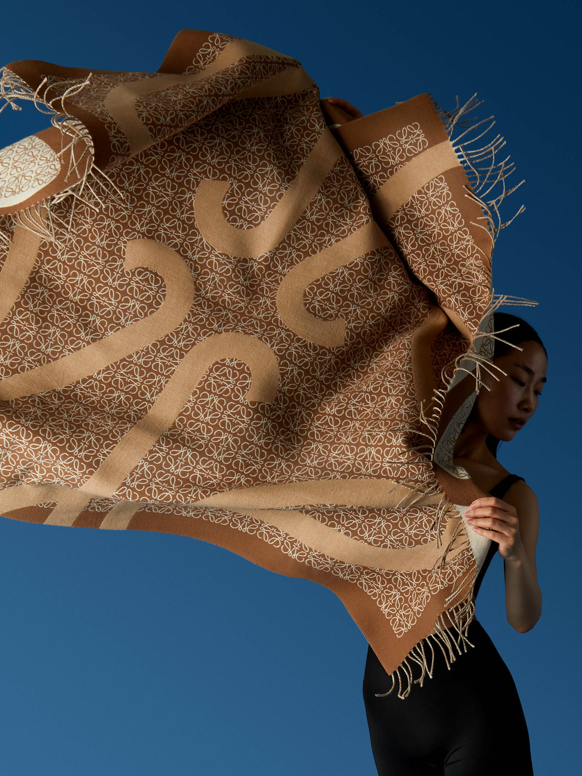 Loewe Home - Anagram Wool Blanket -  - ABASK