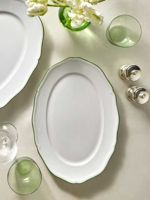 Raynaud - Touraine Hand-Painted Porcelain Serving Platter -  - ABASK